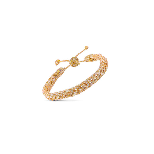 Armband Braided  - Gold