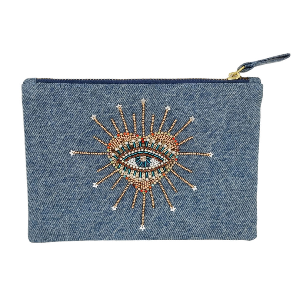 Pouch Jeans Heart