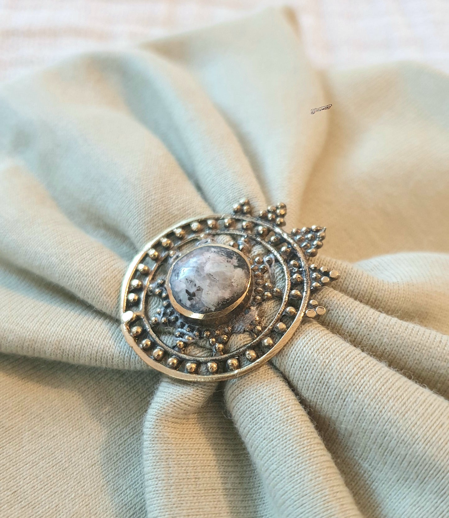 Boho Haarband - Be you, Jersey / PastelGreen