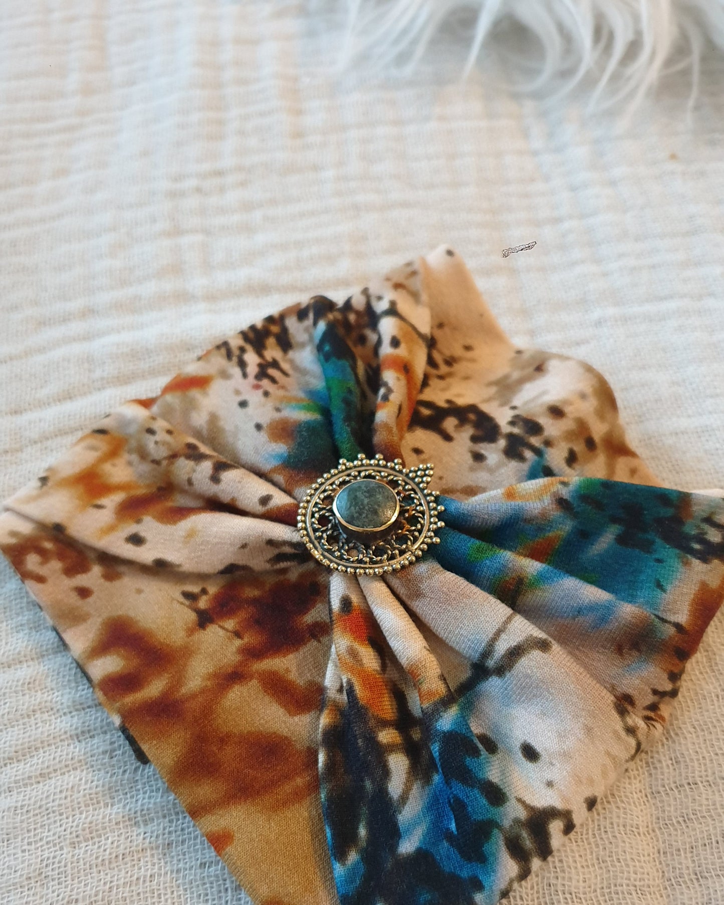 Boho Haarband - Be you, Jersey / AutumnShadow