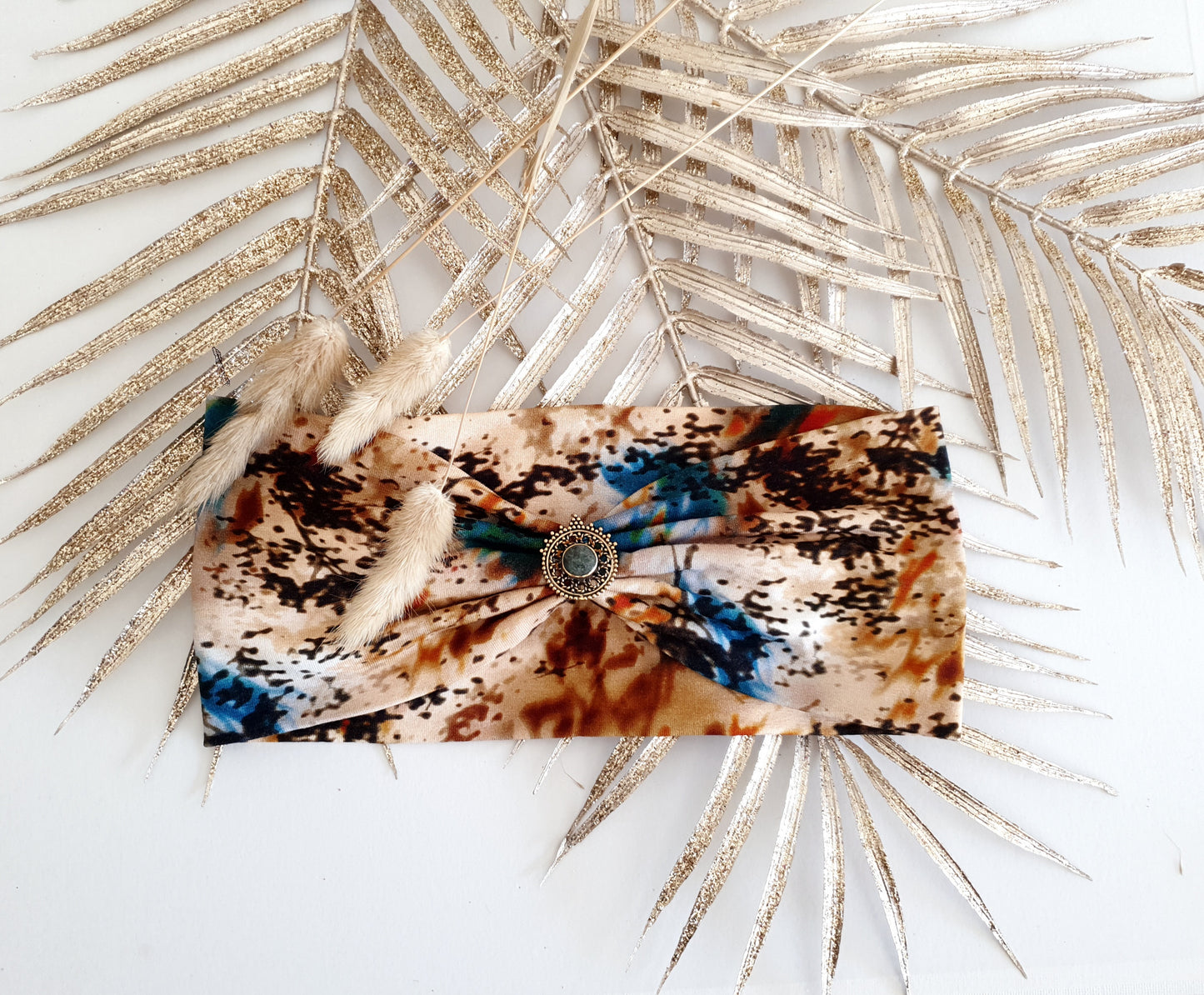 Boho Haarband - Be you, Jersey / AutumnShadow