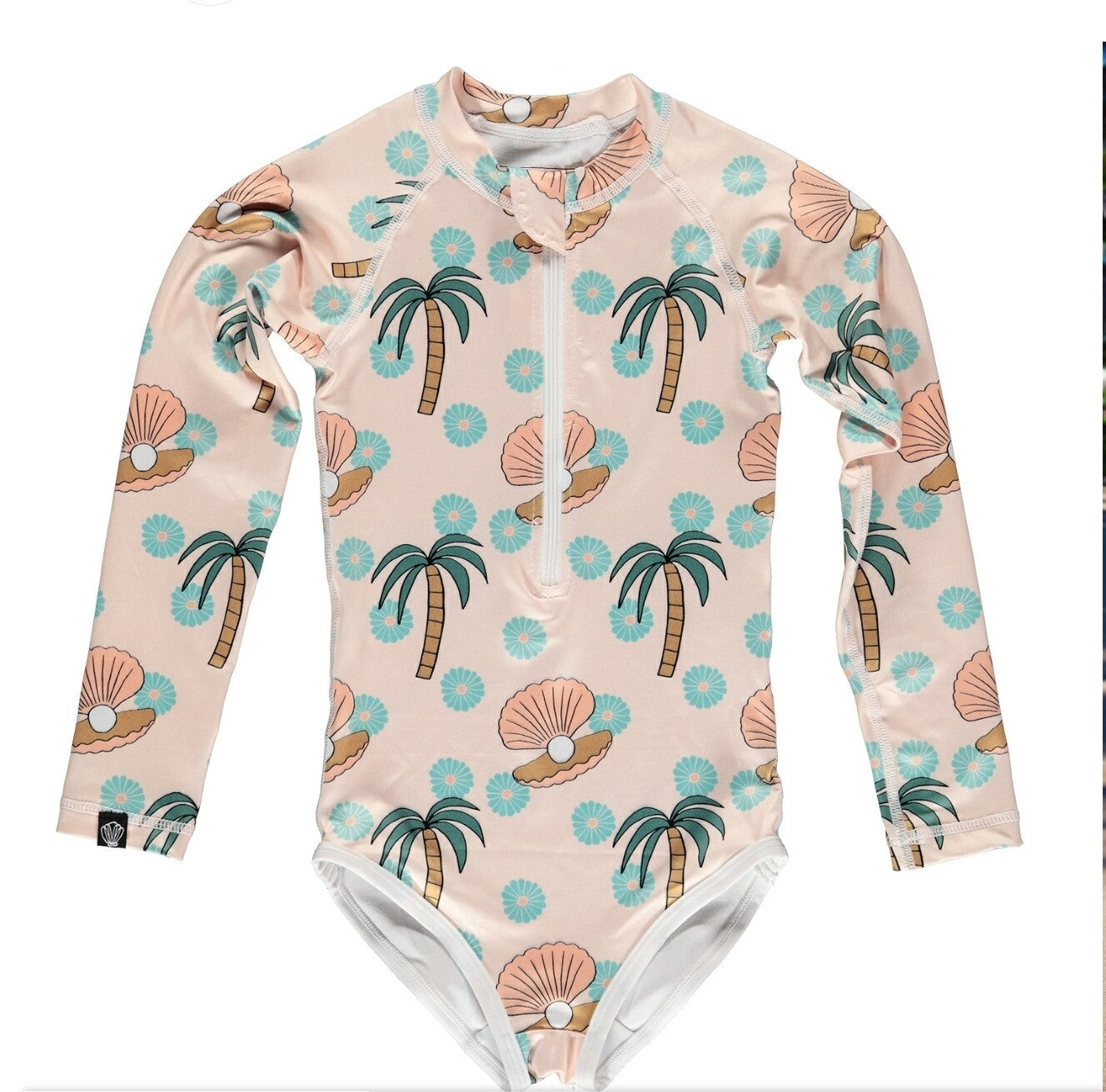 Badeanzug UPF50+ Pearls and Palms