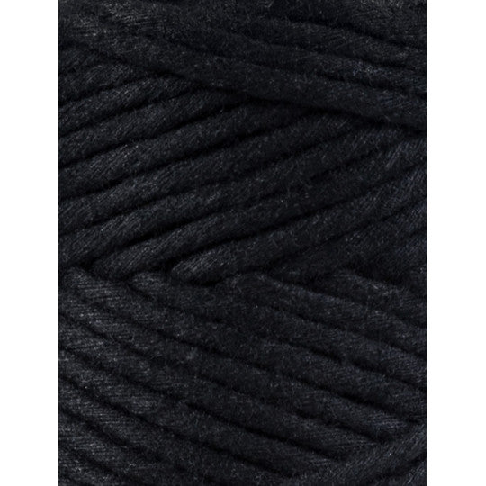 Makramee Kordel 3mm, 100m - Schwarz