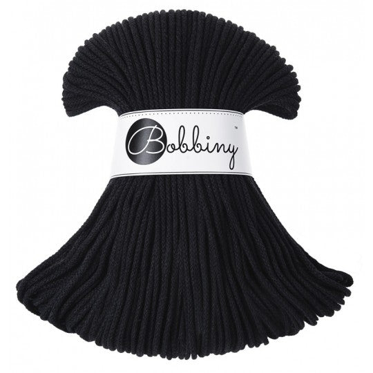 Markramee Flechtkordel 3mm, 100m - Black