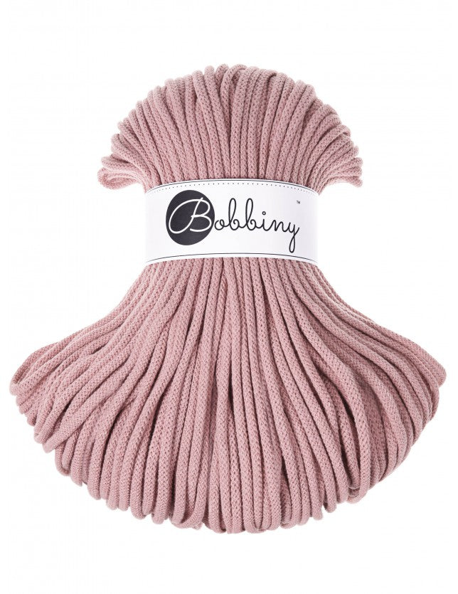Markramee Flechtkordel 5mm, 100m - Blush