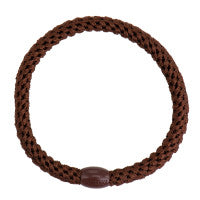 Haargummi - Slim mid Brown