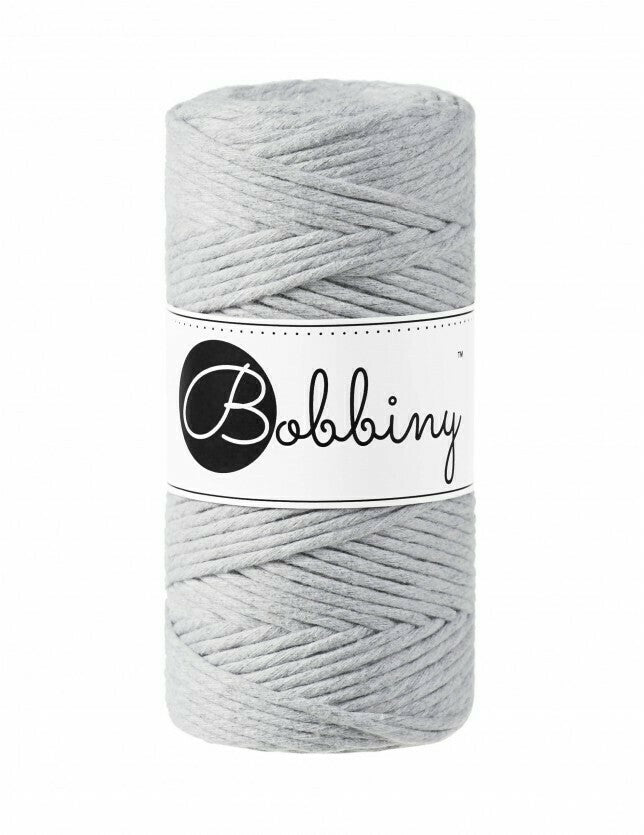Markramee Kordel 3mm, 100m - Light Grey