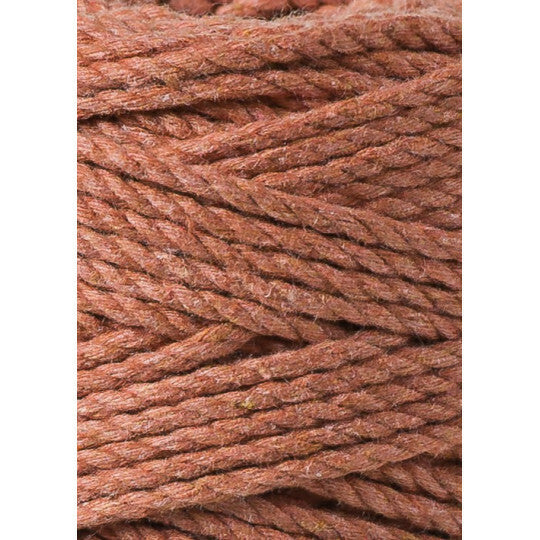 Makramee Schnur 3PLY 3mm, 100m - Terracotta