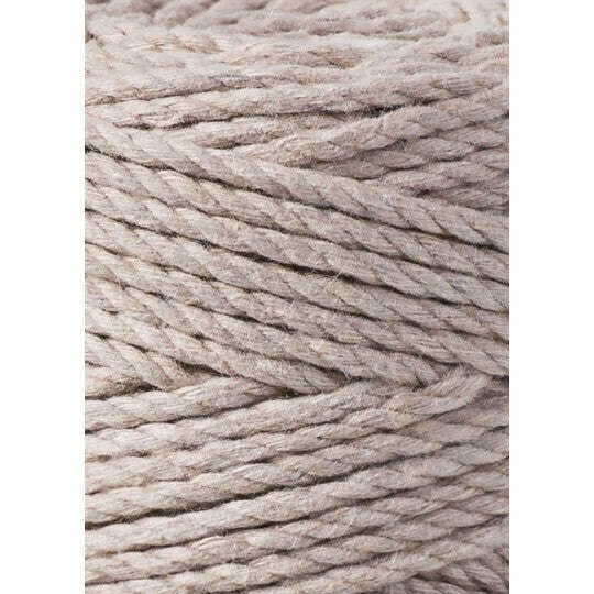 Makramee Schnur 3PLY 3mm, 100m - Pearl