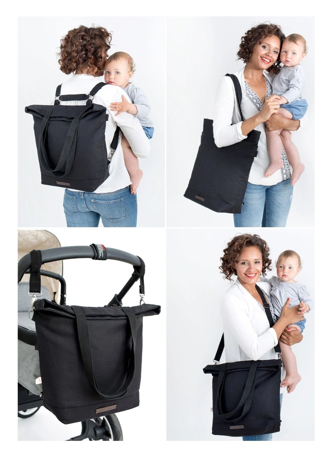 Rucksack/Wickeltasche/Shopper oder Umhängetasche Classic, Desert Botanicals