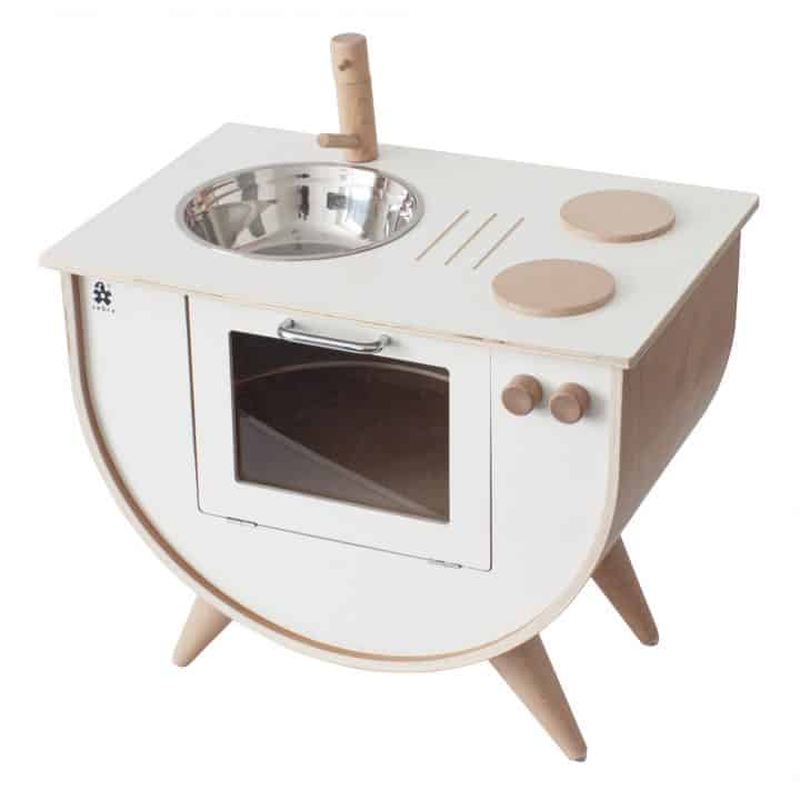 Spielküche classic White/Holz - SEBRA