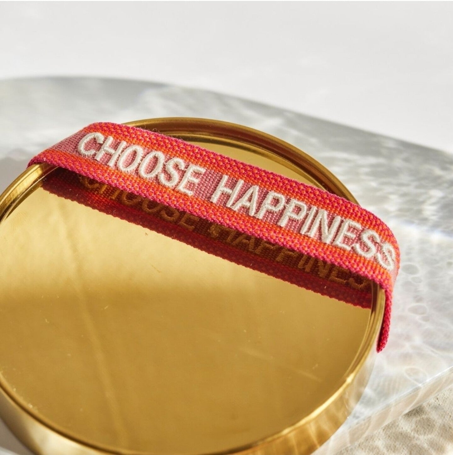 Statement Armband - CHOOSE HAPPINESS