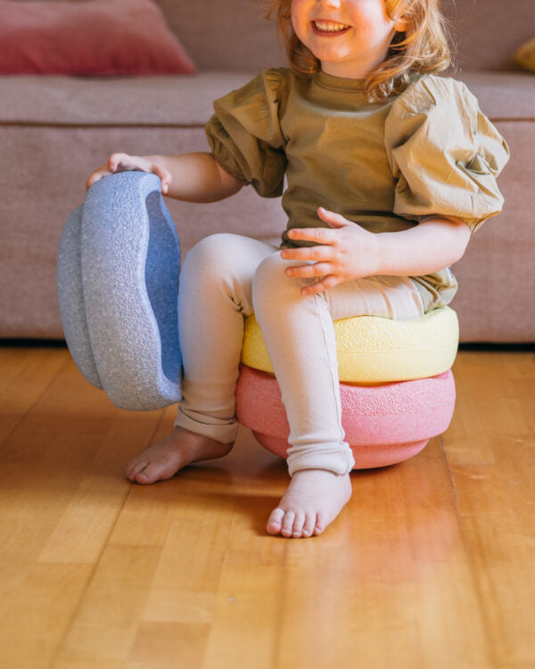 Stapelstein Rainbow Pastel 6 Set