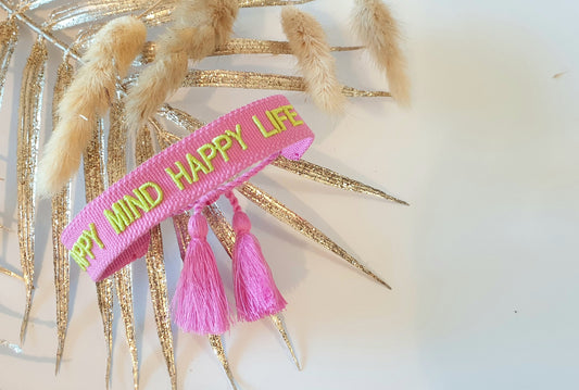 Armband - HAPPY MIND HAPPY LIFE