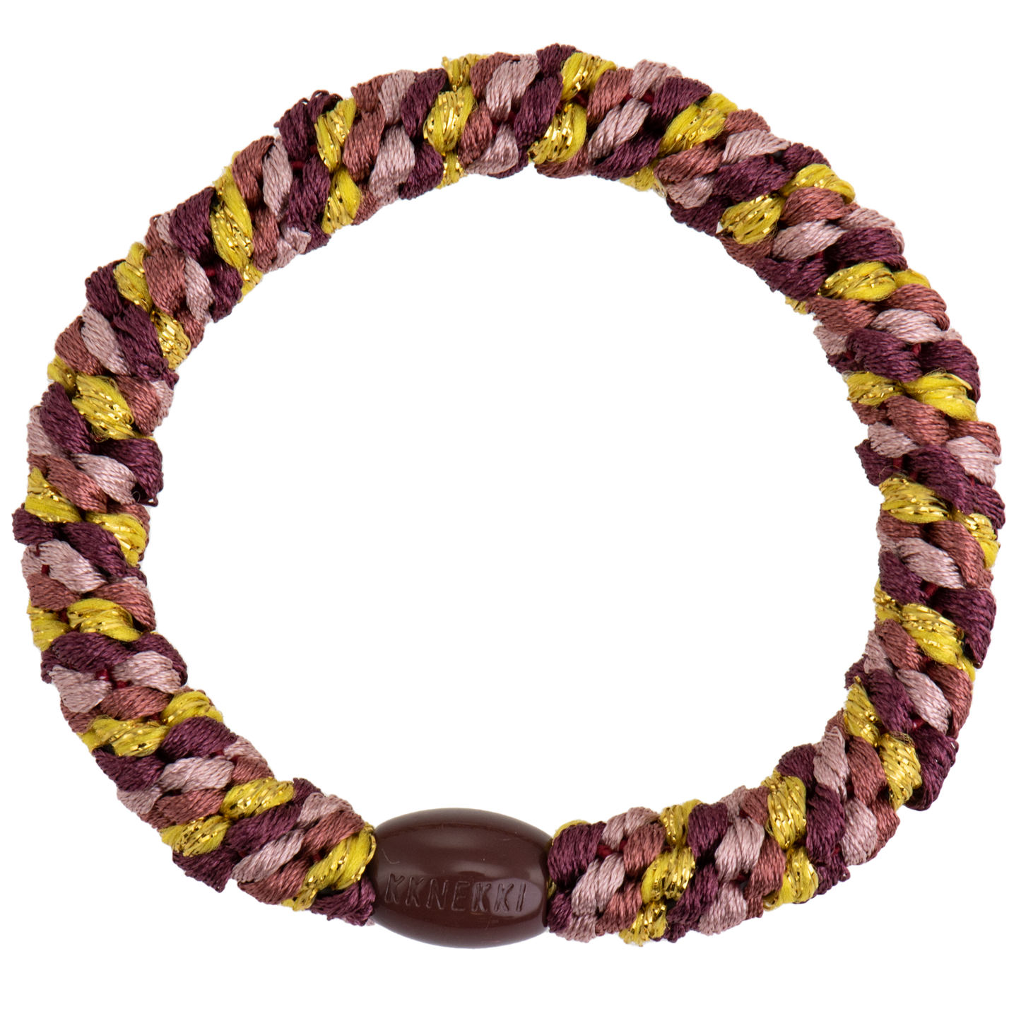 Haargummi, Rosewood Sun glitter Mix