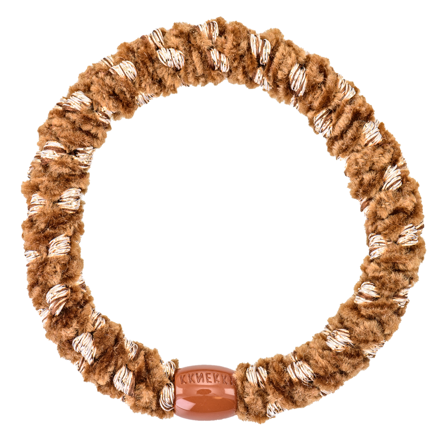 Haargummi, Brown faded Velvet stripe