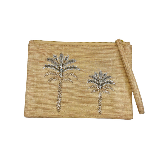 Pouch Palm Gold