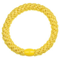 Haargummi - Yellow Glitter