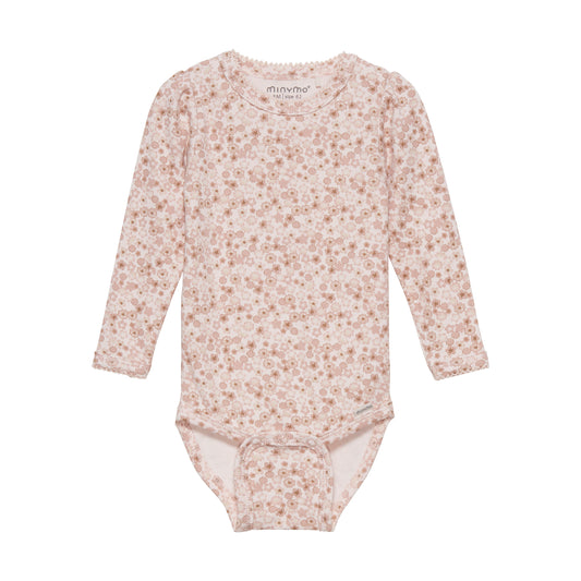 Body LS AOP Sweat Bamboo, Soft Pink