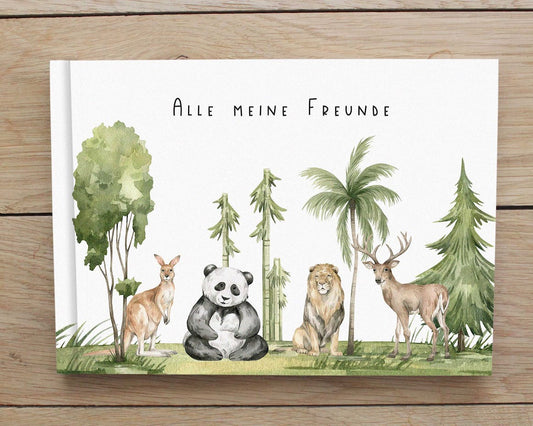 Freundschaftsbuch Tiere der Welt