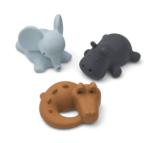 Badespielzeug 3er Set Nori, Safari sea blue multi mix