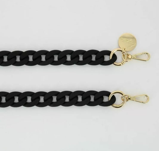 Handykette - Schwarz matt