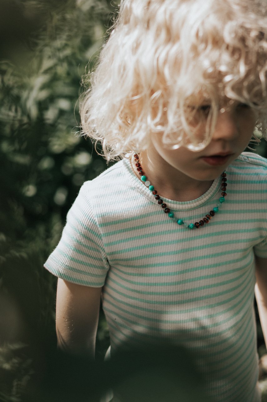 Bernsteinkette Ocean Kids (0-3J.) - Nirrimis